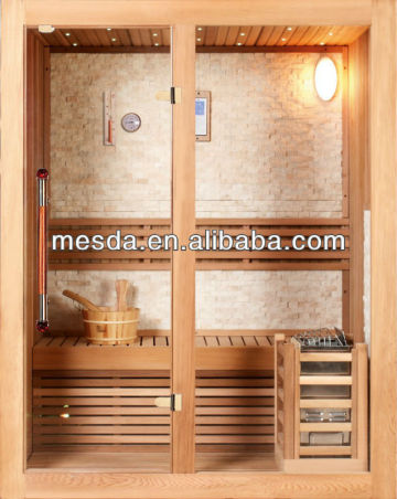 sauna room with CE;sauna stove;dry steam equiment