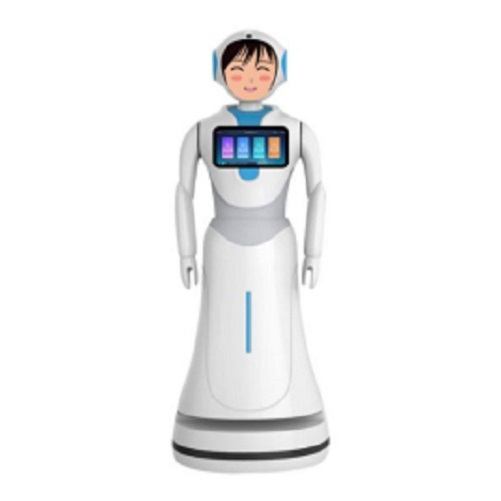 Interactive Talking Robots with People for Bank