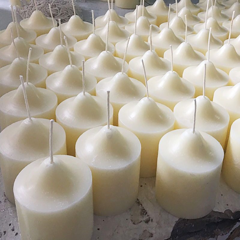 Элегантныя 5x5 Белыя слупы свечкі для дома дэкору