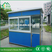outdoor security booth/ Kiosk/security guard house parking lot barrier