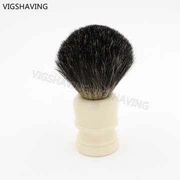 faux ivory shaving brush