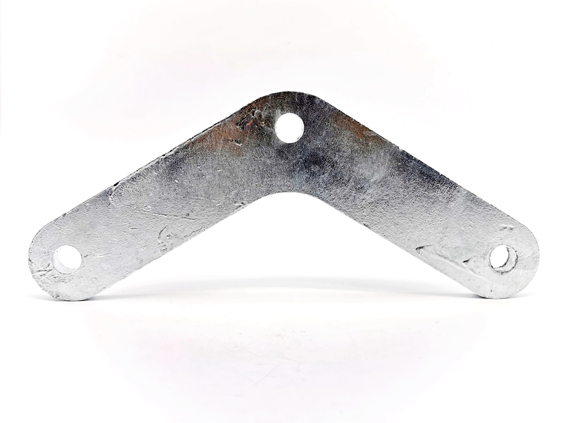 Lézeres vágó zsákutca háromszög alakú járomlap