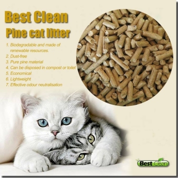 100% Natural Pine wood Cat litter Pine Cat sand