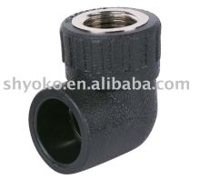 PE elbow (copper thread) / plastic fittings