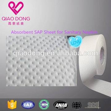 Quick Absorbent Fluff Plup SAP Sheet For Lady Sanitary Napkin