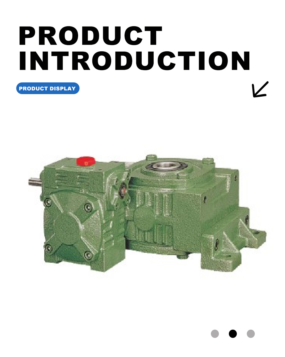 Многоступенчатый червячный редуктор WPWEKO X WPWEKO Multi-stage Worm Speed Reduction Unit X