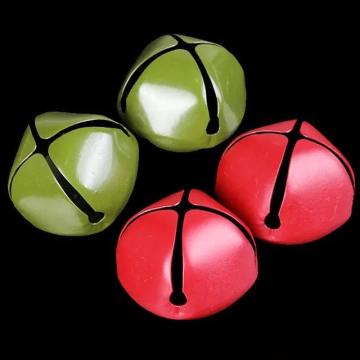 Color Christmas Tree Bell Pendant - High Quality Metal Jingle Bells