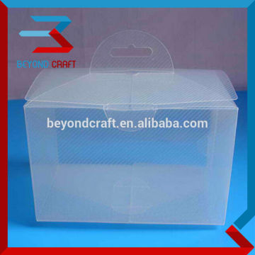 PVC PET PP plastic packing box clear packaging box for christmas