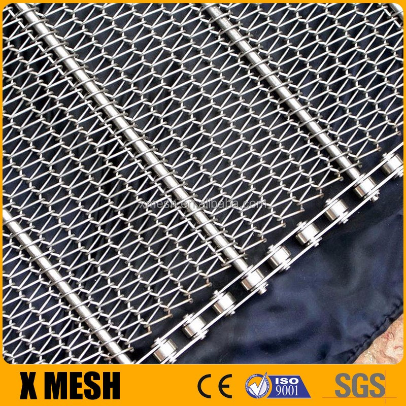 Inconel 601 wire mesh conveyor belt for semiconductor transmission