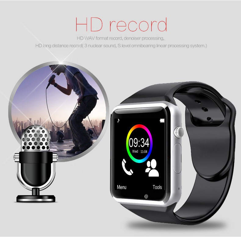 A1 Cheap Price Adult Smartwatch for Iphone Android Music Player Smart Watch Sports Recommend