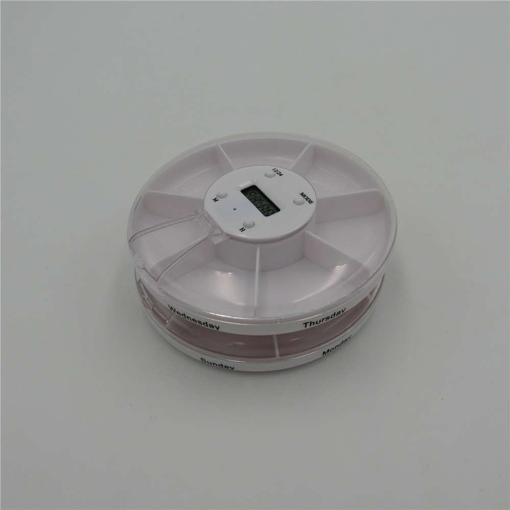 electrical pill case with alarm reminder