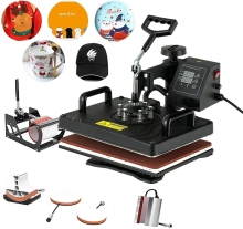 High-Quality 8-in-1 Heat Press Machine with Multifunction