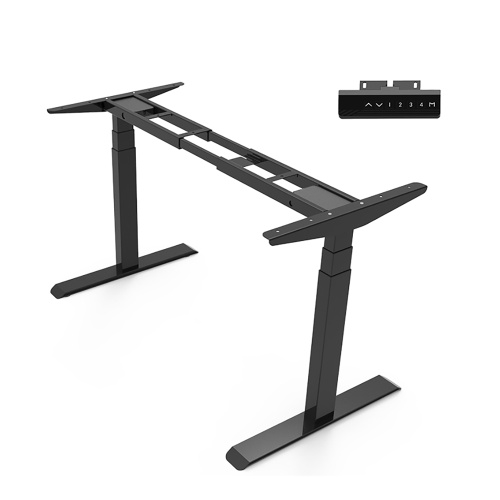 Height Adjustable Desk Large Steel Office Desk Legs