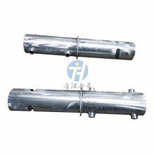 Solar street light lampshade metal