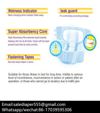 Wholesale professional factory supply baby adult diaper