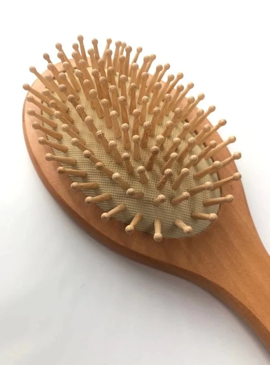 Wholesale Oval Wooden Paddle Hair Brushes