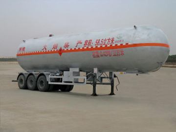 13m Tri-axle Liquefied Gas Transport Semi Trailer