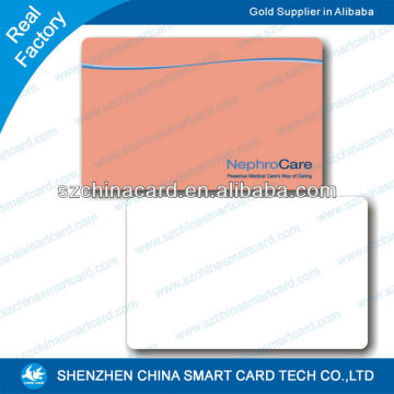 Printed Plastic PVC Pink Member Card wholesale gift card holders