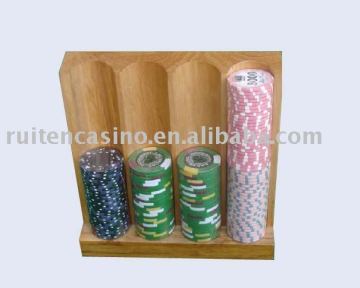 200ct dice chip rack,chip tray,poker chip tray,chip rack,craps table chip rack.
