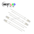 Lensa susu 3mm LED hijau 520nm 525nm