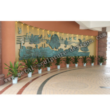 Hotel Theme Relief Sculpture