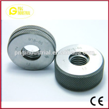 Metric plug ring go no go thread gauge