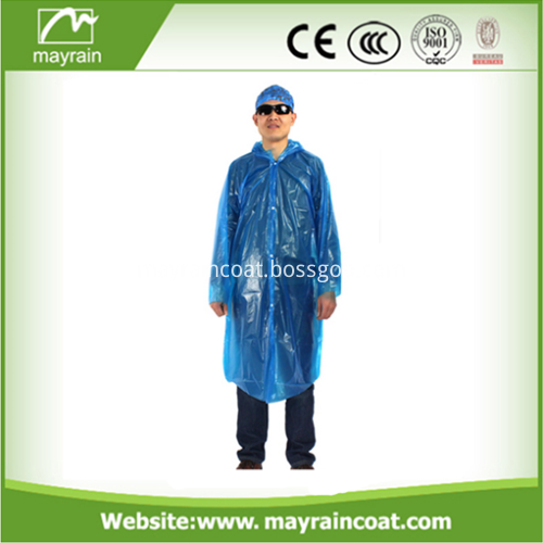 PE Long Sleeve Raincoat