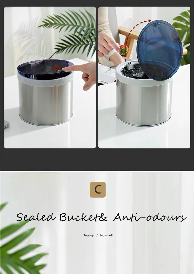 Trash Bin with Soft Close