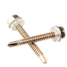 Hexagon Head Self-Drilling Tapping Screws With Collar