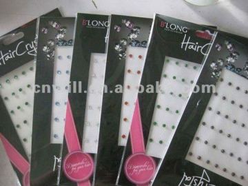 hair crystals hair bling crystal iron in hair crystals