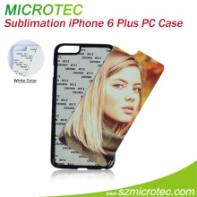 PC Case para iPhone 6, com furo quadrado