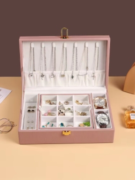 earrings necklace storage box