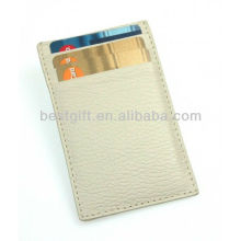 business hand card holder, double face leather card holder