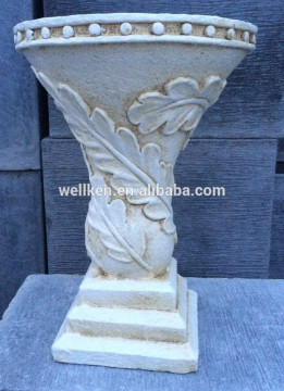 Magnesia flower pots,polystone flower pots