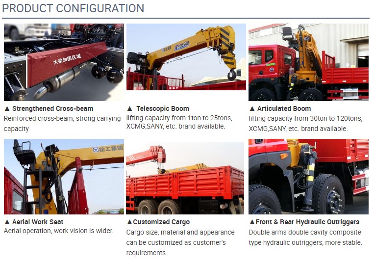 crane truck details