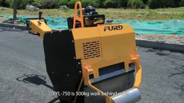 510kg Weight Compactor Small Road Roller 510kg Weight Compactor Small Road Roller FYL-750