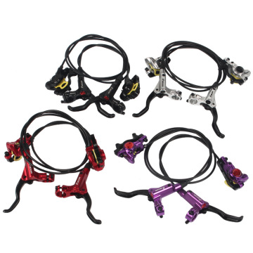 ZOOM Bicycle Oil Hydraulic Disc Brake MTB Bicycle Disc Brake Kits 800/1400mm Bicycle Brake Caliper Clamp