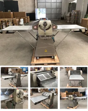 Comercial Dough Sheeter Machine Pizza Dough Roller Sheeter Pizza Pizza Press Making Machine Fondant Sheeter Pasta Machine Press Pastry Baker 220V