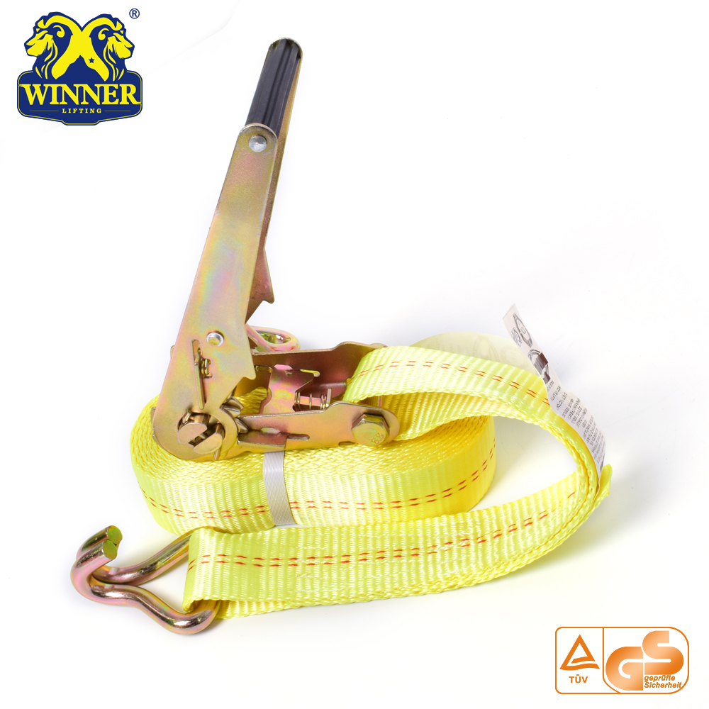 Polyester Webbing Light Ratchet Buckle Strap For Heavy Duty