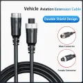 Aviation Head Extension Cable 4PIN Connector Video and Audio
