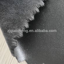 soft elastic spandex pu micro soft leather for winter warm-keep clothing