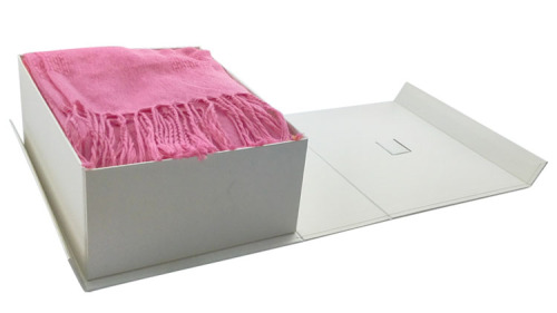 Rigid Folding Luxury White Matte Box