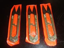 Sharp Edge Carbon Steel Yarn Scissors / Sewing Scissor With Grinding Blade Keep Scissors Has Longer Duration