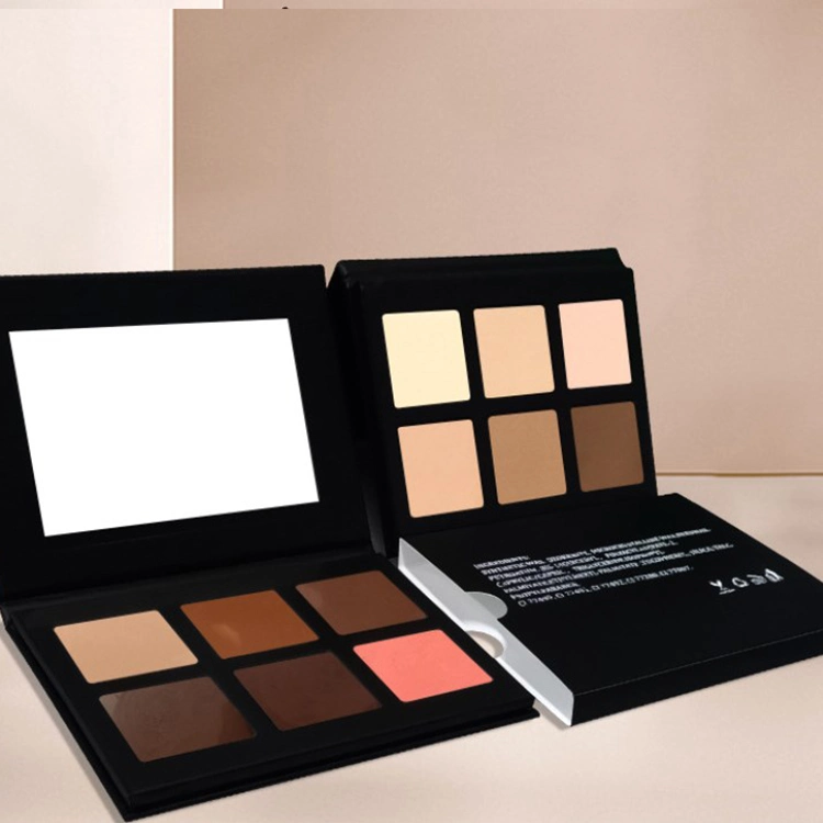 2021 Cosmetic Cream Concealer Palette 6 Colors Cream Palette Concealer Makeup