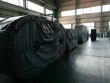 Energy saving low rolling resistance conveyor belt