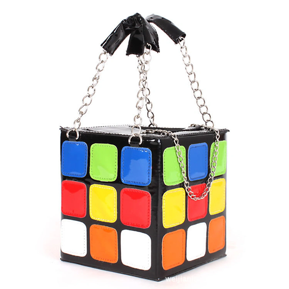 Wholesale New Fashion Rubik's Cube Bags Modeling Handbag