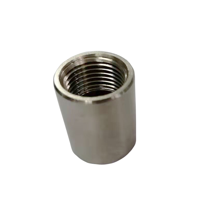 High Quality banded  Stainless steel female  Thicken thread nipple / socket / socket plain /half socket plain