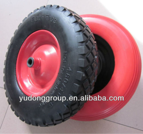 Flat Free Tire 4.80/4.00-8, PU Foam Tire 4.00-8