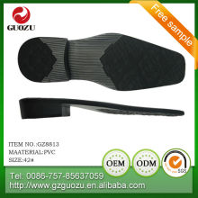 men casual leather shoe supplier pvc sole