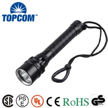 Diving Waterproof Flashlight Powerful Aluminum LED Waterproof Flashlight